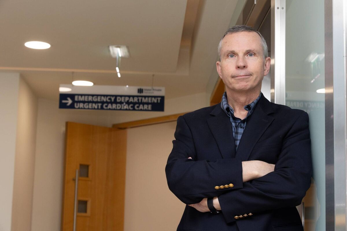 Dr John Foran, renowned cardiologist who has choosen Mater Private Cork for his first Irish role