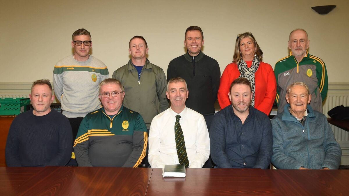 Officers elected at the AGM of Blackrock Hurling Club were, back row: Dan Cronin, chairman underage section; Sean Coakley, equipment officer; Con O'Shea, Irish Officer; Jane Lenihan, County Board rep; John Green, treasurer. Seated: David Coakley, coaching officer; Fergal Coakley, secretary; Ger Coughlan, vice-chairman; Fergal Ryan, chairman, and Roger Ryan, president. Missing from picture are Justin Quirke, registrar and Paul Dollery, PRO. Picture: George Hatchell Officers elected at the AGM of Blackrock Hurling Club were, back row: Dan Cronin, chairman underage section; Sean Coakley, equipment officer; Con O'Shea, Irish Officer; Jane Lenihan, County Board rep; John Green, treasurer. Seated: David Coakley, coaching officer; Fergal Coakley, secretary; Ger Coughlan, vice-chairman; Fergal Ryan, chairman, and Roger Ryan, president. Missing from picture are Justin Quirke, registrar and Paul Dollery, PRO. Picture: George Hatchell