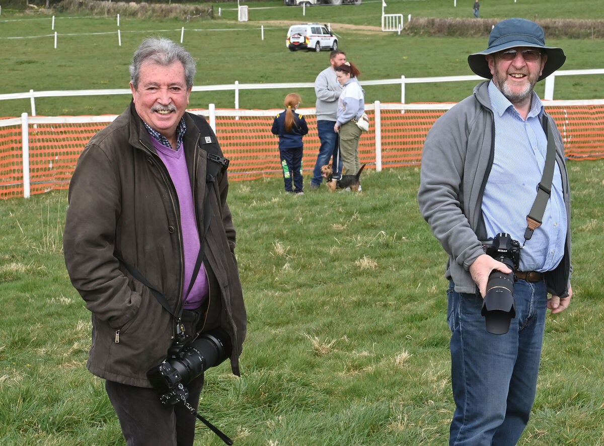 Pat Good and Freddy Murphy at the Liscarroll Point-to-Point races at Knockardbane, Co Cork. Picture Dan Linehan Pat Good and Freddy Murphy at the Liscarroll Point-to-Point races at Knockardbane, Co Cork. Picture Dan Linehan