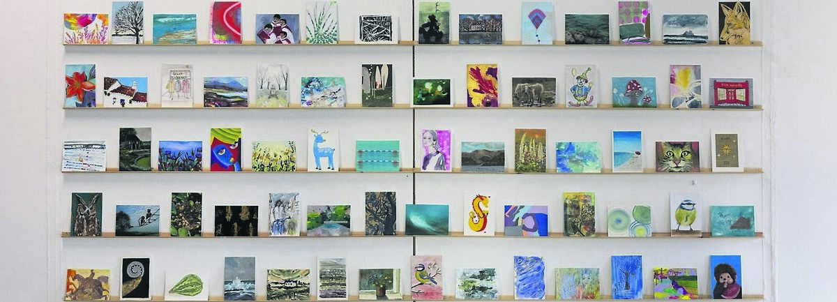 Art work on show at the launch of the incognito art sale in aid of Jack and Jill Children’s Foundation. Picture: Sam Boal/Collins Photos
Art work on show at the launch of the incognito art sale in aid of Jack and Jill Children’s Foundation. Picture: Sam Boal/Collins Photos