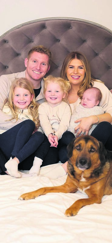 Suzanne White, her husband Steve, and their children, Saoirse, aged five, Teagan, aged three, and three-month-old Jack, with their dog Wrigley. “Of course, we’re in Canton GAA grounds most weekends, bouncing from adults’ to kids’ games and training sessions,” said Suzanne of her life in Boston Suzanne White, her husband Steve, and their children, Saoirse, aged five, Teagan, aged three, and three-month-old Jack, with their dog Wrigley. “Of course, we’re in Canton GAA grounds most weekends, bouncing from adults’ to kids’ games and training sessions,” said Suzanne of her life in Boston