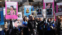 School placement protest