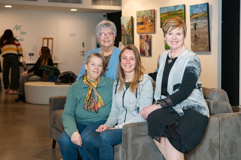 Pictured are: Rebecca Powell. Norma Mulligan, Lotte Vader, Emma Jacobs. Picture: Anna Groniecka