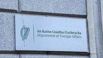Department of Foreign Affairs office, Government Buildings, Upper Merrion Street, Dublin, Ireland.