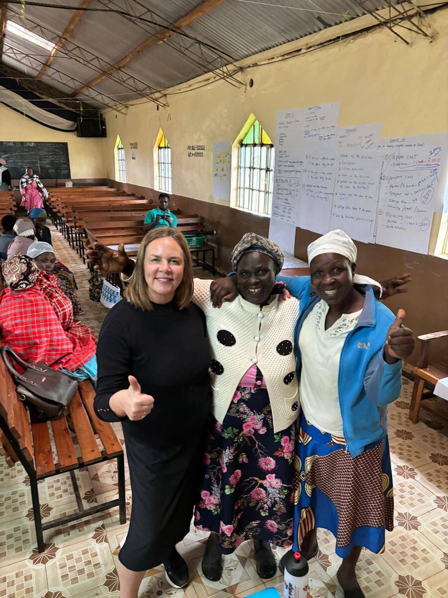 Susan McCarthy made great friendships during her time on the Harambee in Kenya. Susan McCarthy made great friendships during her time on the Harambee in Kenya.