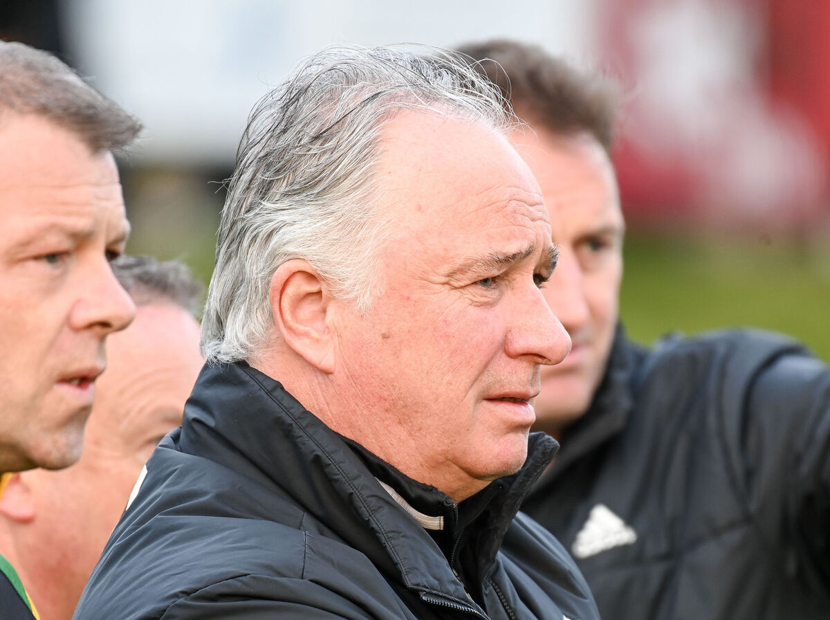  Glen Rovers manager Tomas Mulcahy watching his side against Sarsfields. Picture: David Keane.