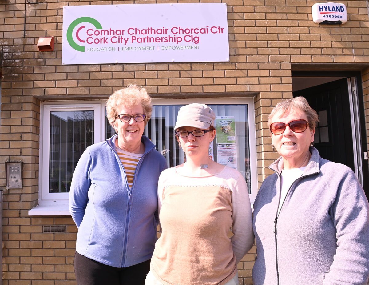 Breda Lynch, Martina Flanagan and Teresa Crowley at the Lifelong Learning event.