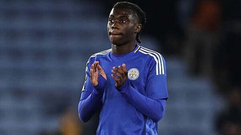 Leicester's 15-year-old debutant Monga wears blank shirt over gambling sponsor rule Leicester's 15-year-old debutant Monga wears blank shirt over gambling sponsor rule