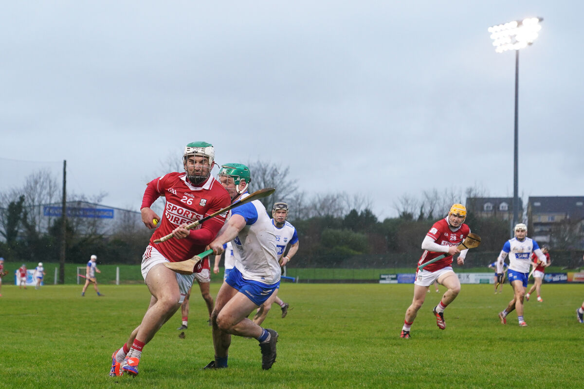 Shane Kingston in action against Waterford during the fundraising game for Brian Greene at Fraher Field in January. Picture: Inpho/James Lawlor
