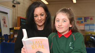 <p>Pupil Isabella of Glasheen GNS with her mum Theresa Austin read ‘The Last Bear’ by Hannah Gold together at the launch of the Home School Community Initiative at Presentation Secondary School, Ballyphehane.	<span class="contextmenu emphasis CaptionCredit">Pictures: Larry Cummins</span>
            </p>