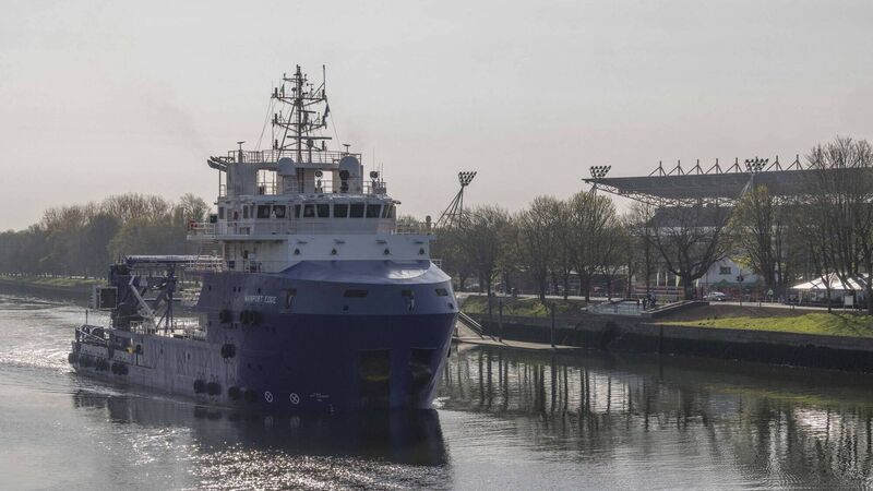 Support ship valued at €25m arrives in Cork