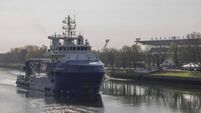 Support ship valued at €25m arrives in Cork