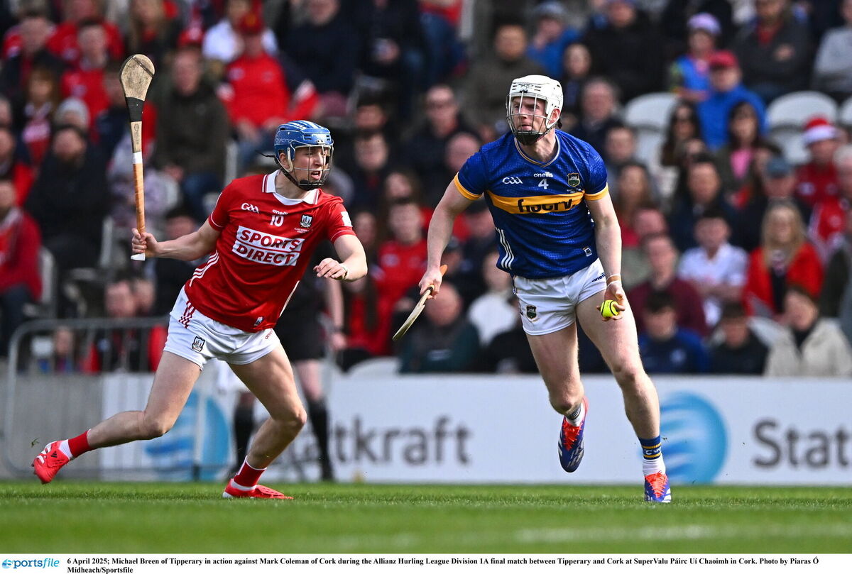 Michael Breen was an ever-present in the Tipp full-back line this spring. Picture: Piaras Ó Mídheach/Sportsfile Michael Breen was an ever-present in the Tipp full-back line this spring. Picture: Piaras Ó Mídheach/Sportsfile