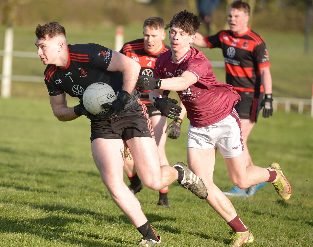 Newmarket goalkeeper Josh O'Keeffe on the move against Bishopstown last year. Picture: John Tarrant Newmarket goalkeeper Josh O'Keeffe on the move against Bishopstown last year. Picture: John Tarrant