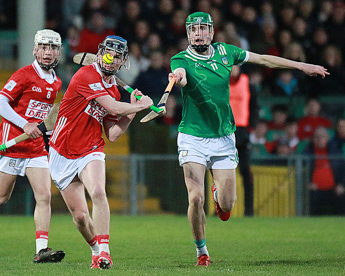 Cork's Cormac Deane takes a shot against Limerick in the Electric Ireland Munster MHC game at TUS Gaelic Grounds a fortnight ago. Picture: Brendan Gleeson