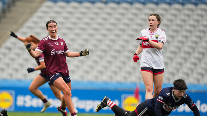 Galway reel in Cork to take ladies football league title at Croke Park