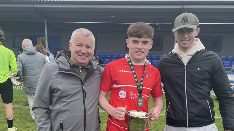 Cork Youth League players thrilled to have beaten Mayo and capture the U17 FAI Inter-league title Cork Youth League players thrilled to have beaten Mayo and capture the U17 FAI Inter-league title