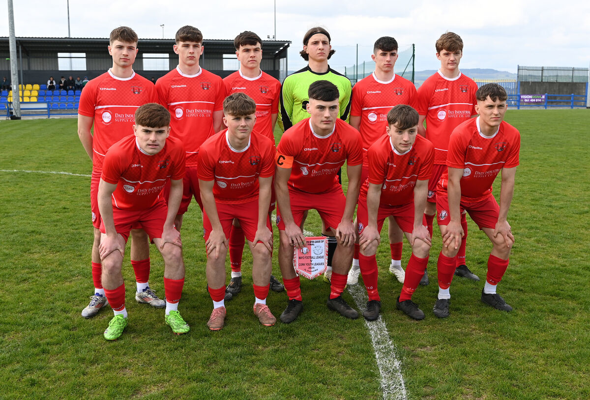 The Cork Youth League starting line-up. Picture: Eddie O'Hare