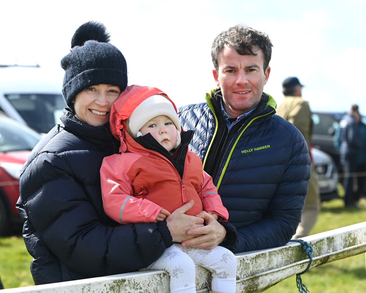 Geraldine O'Mahony and Eugene with their daughter Ellen Shine. Picture: Eddie O'Hare Geraldine O'Mahony and Eugene with their daughter Ellen Shine. Picture: Eddie O'Hare