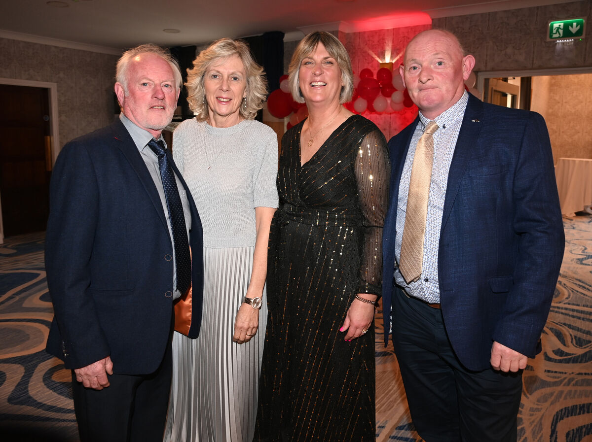 Jim and Gretta O'Driscoll and Anne and Coleman O'Driscoll at the Watergrasshill victory dinner. Picture: Eddie O'Hare Jim and Gretta O'Driscoll and Anne and Coleman O'Driscoll at the Watergrasshill victory dinner. Picture: Eddie O'Hare