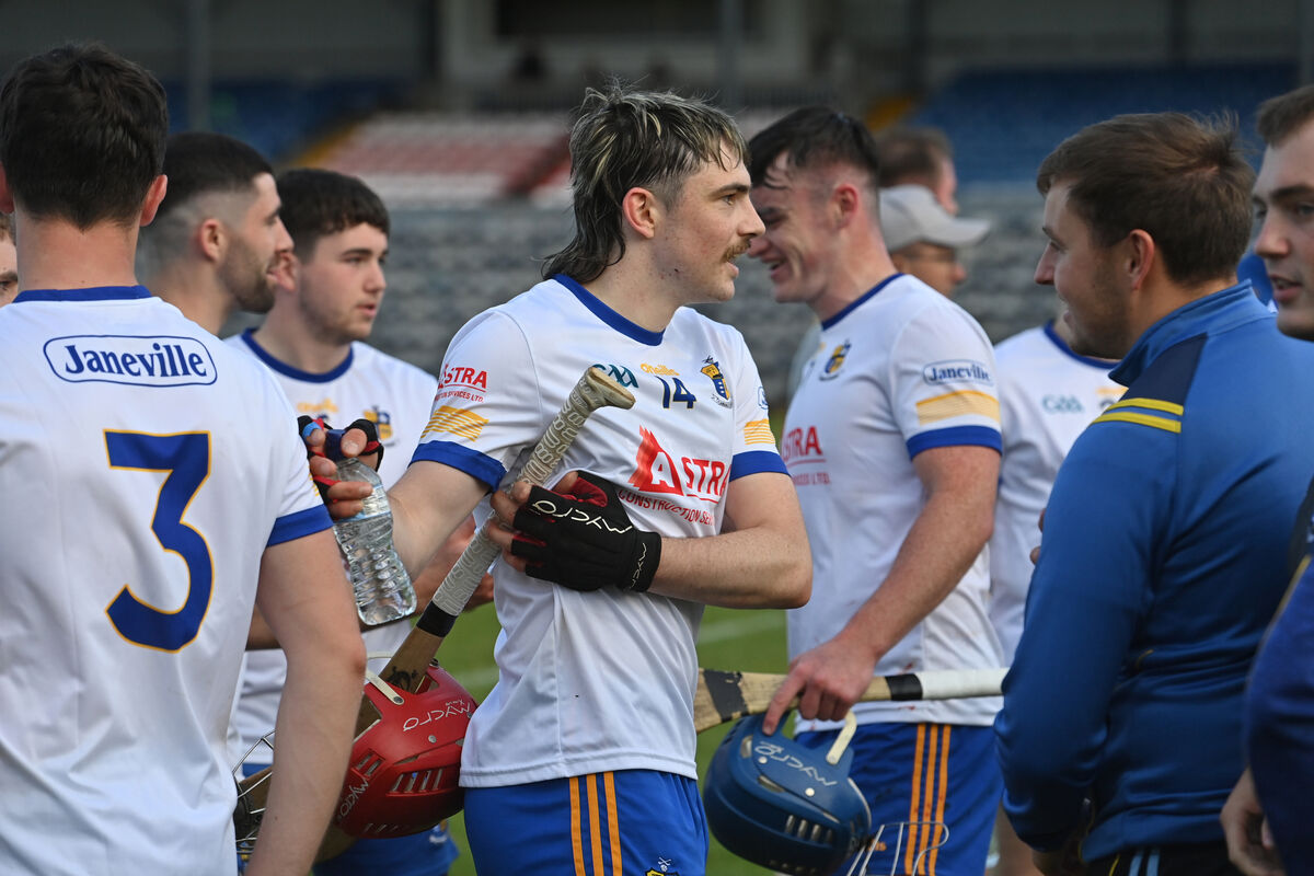 Kevin O'Reilly (14) Carrigaline celebrates after winning the Division 2 HL final against the Barrs last year. Picture: Dan Linehan Kevin O'Reilly (14) Carrigaline celebrates after winning the Division 2 HL final against the Barrs last year. Picture: Dan Linehan