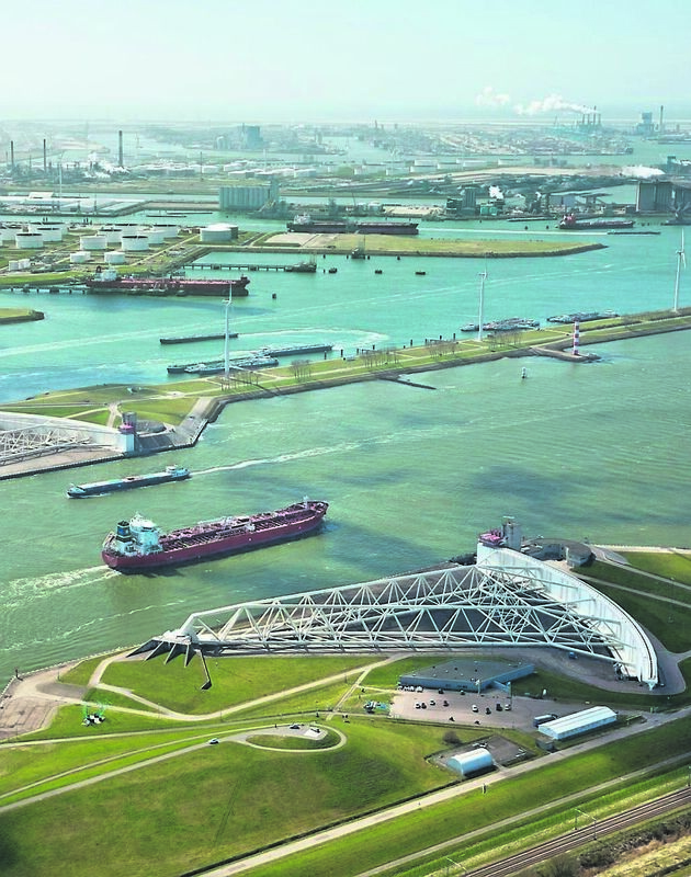 Joanne Kellleher manages communications and public relations for shipping companies and says the Port of Rotterdam (above) covers a vast area of more than 40 kilometres Joanne Kellleher manages communications and public relations for shipping companies and says the Port of Rotterdam (above) covers a vast area of more than 40 kilometres