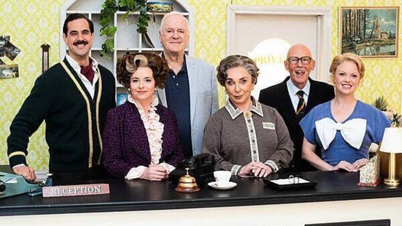 John Cleese: Fawlty Towers play a success as it is ‘funnier than anything else’ John Cleese: Fawlty Towers play a success as it is ‘funnier than anything else’