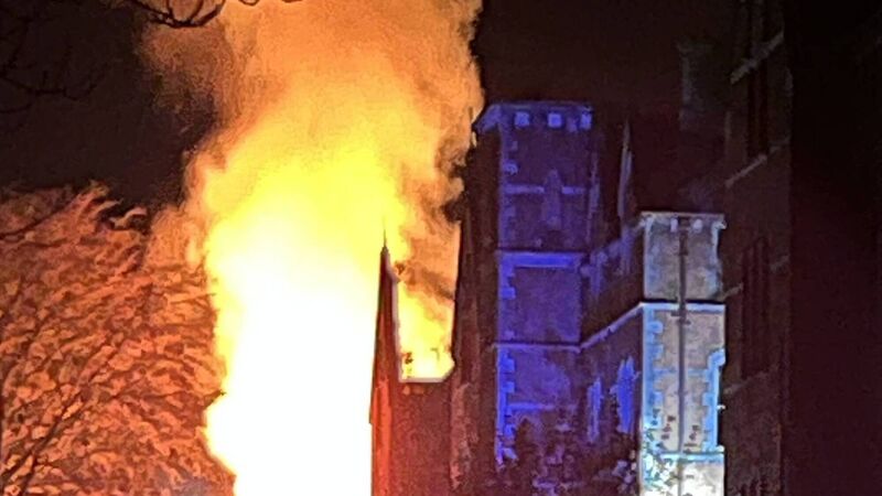 'Serious concern' after emergency services fight overnight blaze at former Cork city convent