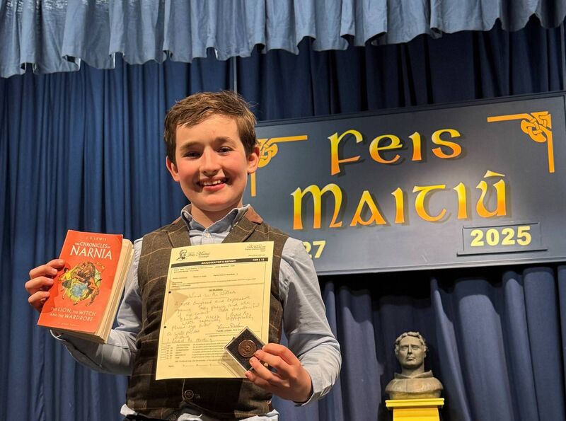 Eli Conway from the Monfort College of Performing Arts who took part in this year's Feis Eli Conway from the Monfort College of Performing Arts who took part in this year's Feis