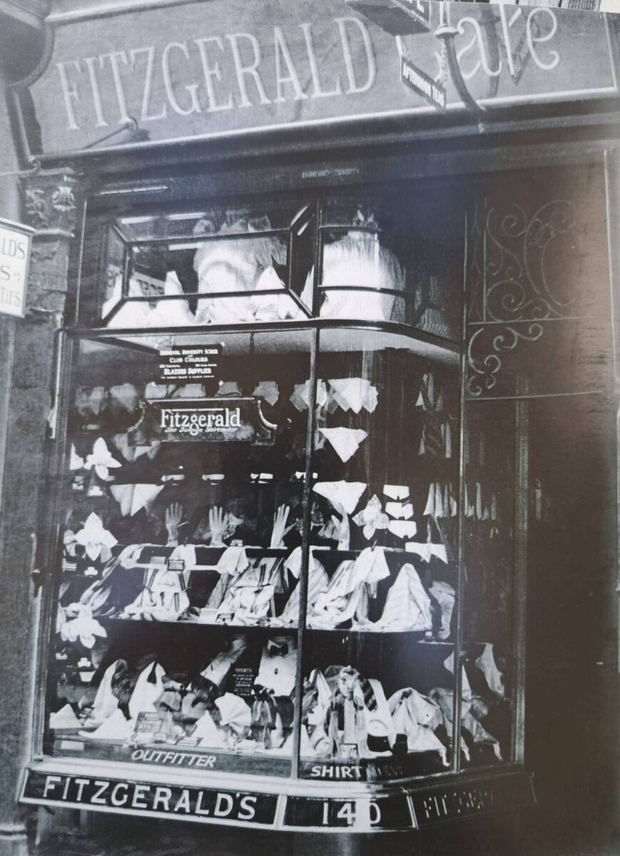 Fitzgerald Menswear has been dressing men in Cork since 1860. Fitzgerald Menswear has been dressing men in Cork since 1860.
