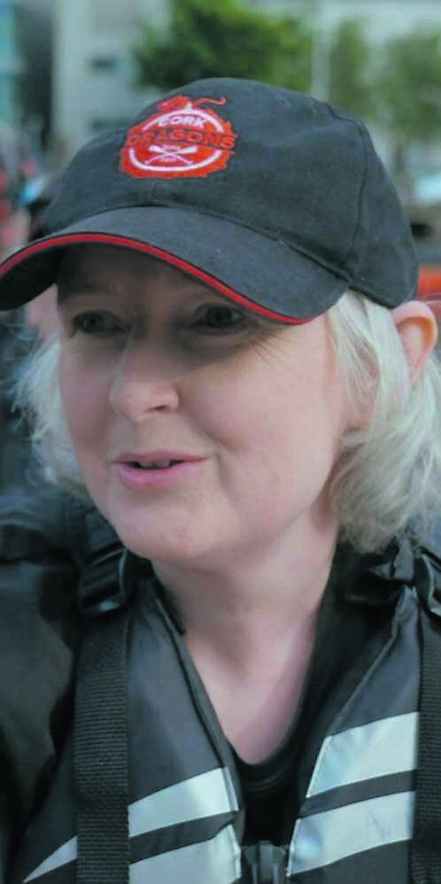 Ann Marie O’Sullivan in the RTÉ documentary Dragon Hearts Ann Marie O’Sullivan in the RTÉ documentary Dragon Hearts