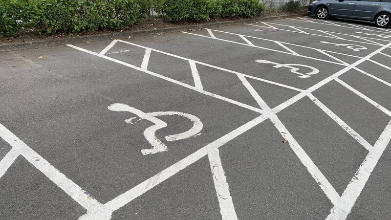 Cork council considers piloting parking spaces for hidden disabilities