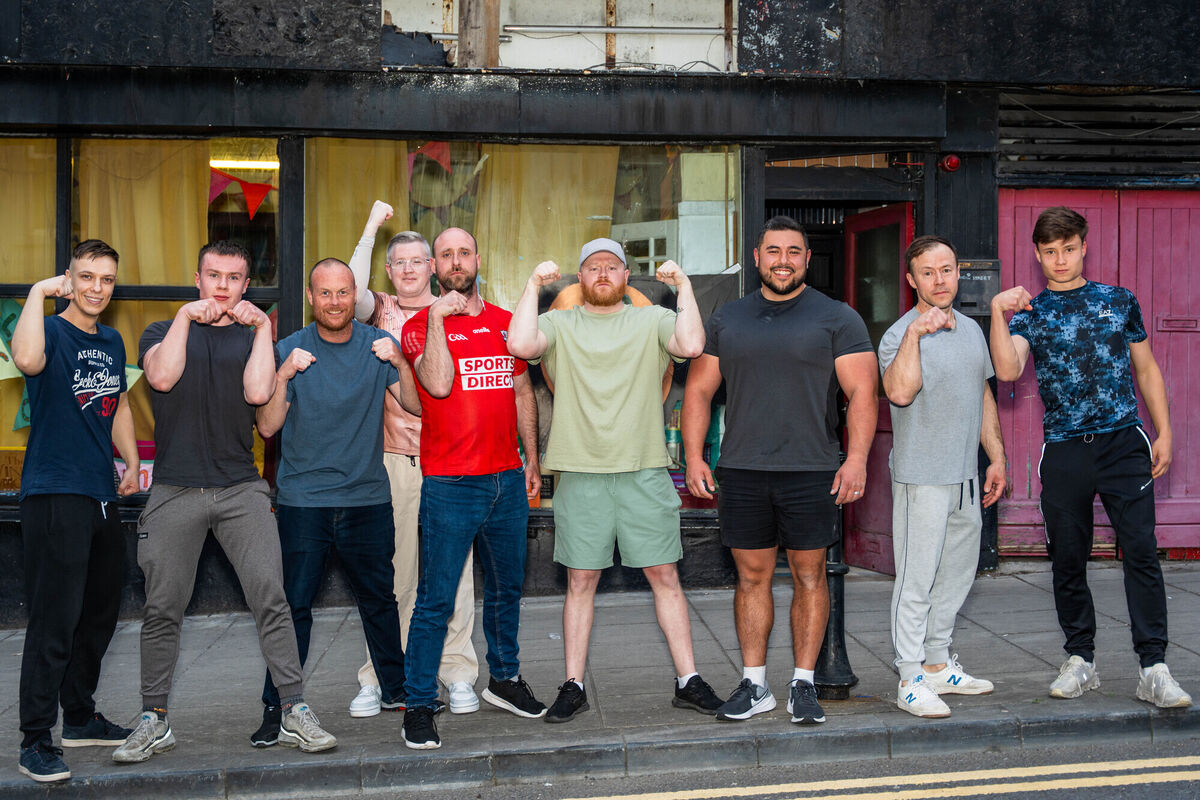 Ed Jablonskis, Ben O'Donovan, Stephen McSweeney, Malcolm Nolan, Ronnie Mostyn, David Madden, Daveron Leung , Viktor and Robert Lashku Picture by Noel Sweeney