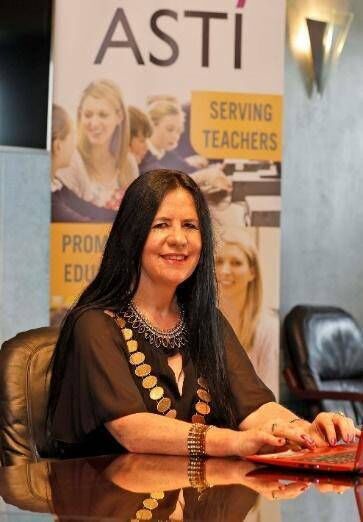 Former ASTI President Ann Piggott.