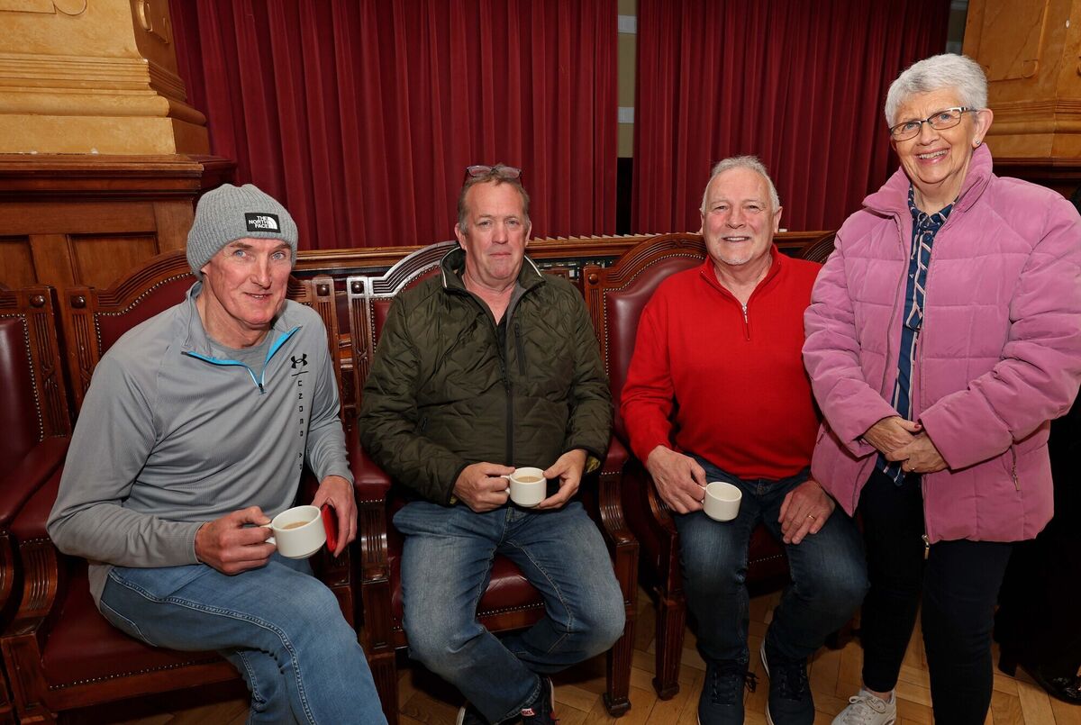 David Feeney, John Wiseman, Conal Thomas and Olive Morris.Picture: Jim Coughlan.