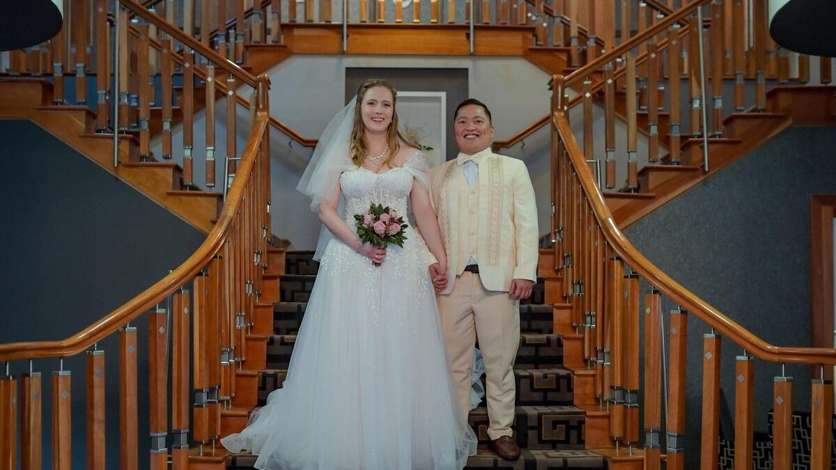 Wedding bells for couple who met while volunteering
