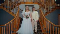 Wedding bells for couple who met while volunteering