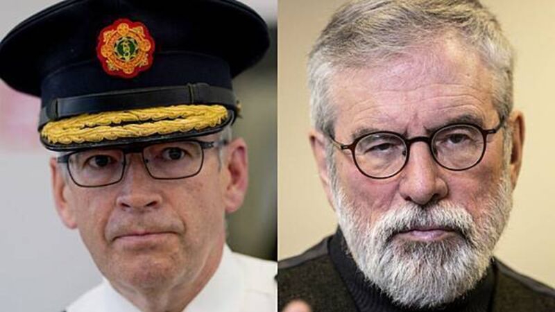 Garda Commissioner attempts to stop senior gardaí giving evidence in Gerry Adams libel trial Garda Commissioner attempts to stop senior gardaí giving evidence in Gerry Adams libel trial