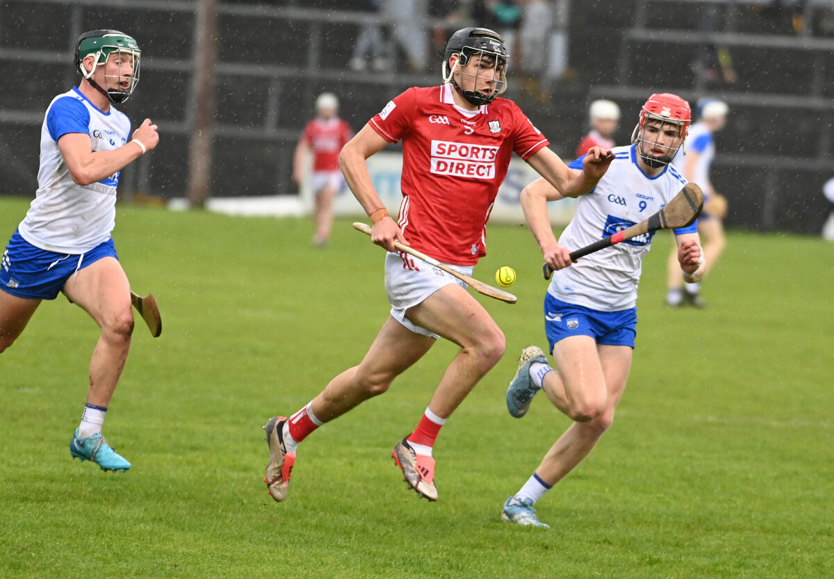 Michael T Brosnan of Cork brings the ball out of defence. Picture: Eddie O'Hare