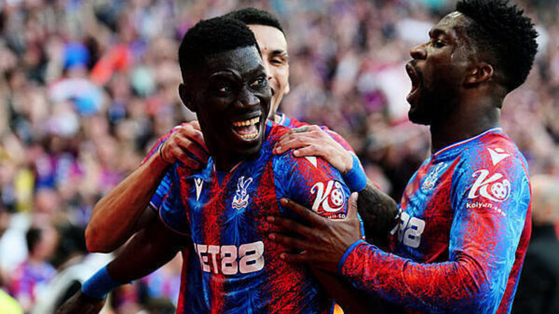 Ismaila Sarr scores second-half brace as Crystal Palace book FA Cup final spot