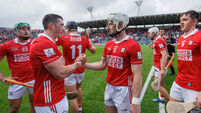 Seán O'Donoghue and Patrick Horgan celebrate 27/4/2025