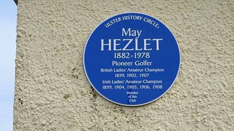 Plaque unveiled for 1890s champion teen golfer at Royal Portrush Plaque unveiled for 1890s champion teen golfer at Royal Portrush