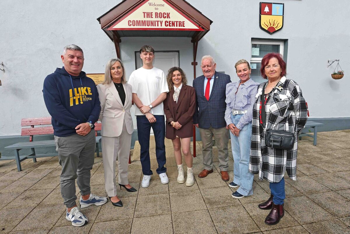  Greg Coleman, Leona Coleman, documentary admin, Micheal Carey, Documentary Cinematographer, Emma Coleman, Documentary Producer, Tom Coleman, Chairperson Blarney Street and Surrounding Areas Community Association, Gillian Walsh and Rosarie Coleman.