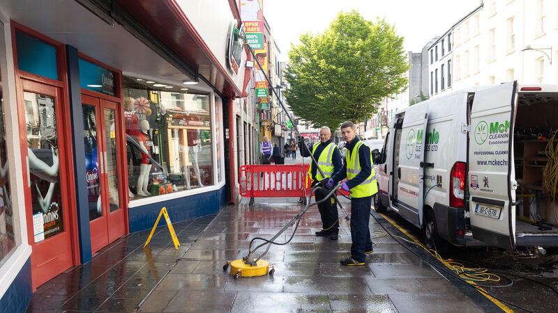Cork businesses begin cleaning up streets as part of new initiative