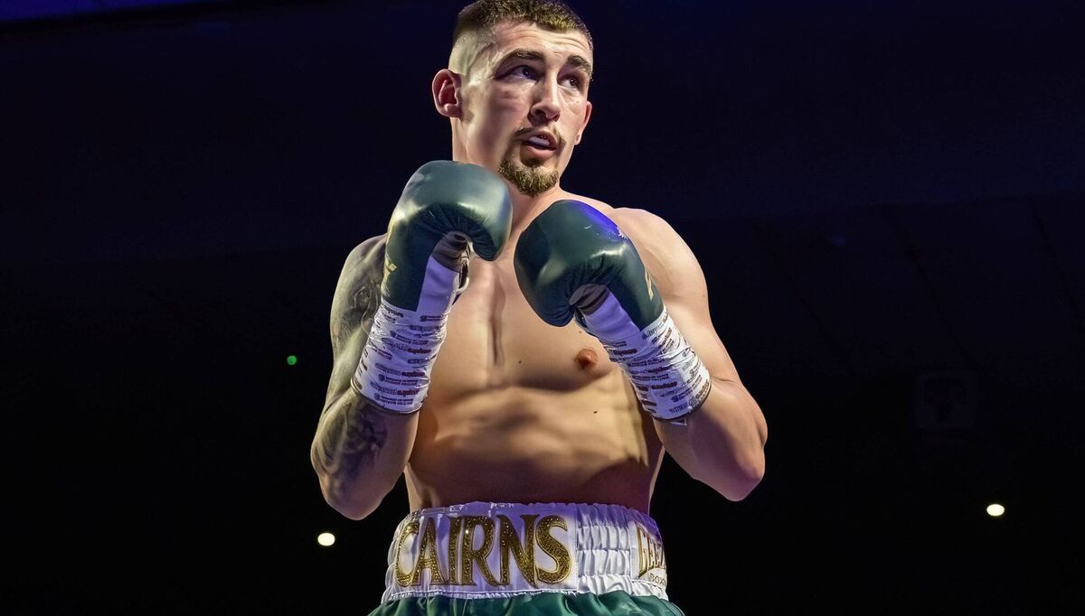 Professional Boxer Steven Cairns, now boxing with Frank Warren's Queensberry Promotions. Picture: Doug Minihane