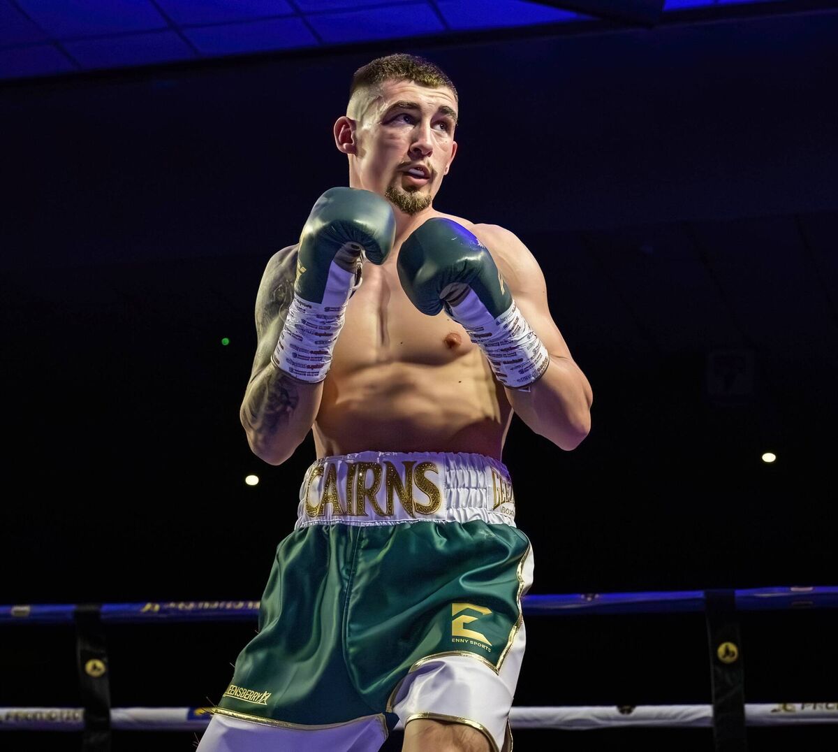 Professional Boxer Steven Cairns, now boxing with Frank Warren's Queensberry Promotions. Picture: Doug Minihane Professional Boxer Steven Cairns, now boxing with Frank Warren's Queensberry Promotions. Picture: Doug Minihane