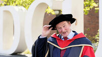Enda Kenny receives honorary degree from DCU