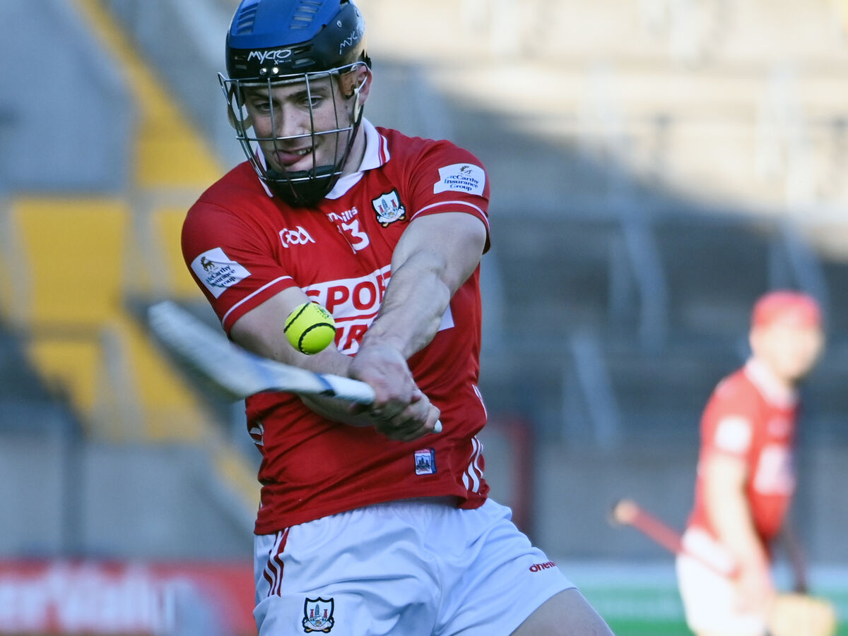 Cork's Barry O'Flynn shoots against Waterford during the oneill's.com Munster under 20 HC , round 5,at SuperValu Páirc Uí Chaoimh . Picture: Eddie O'Hare