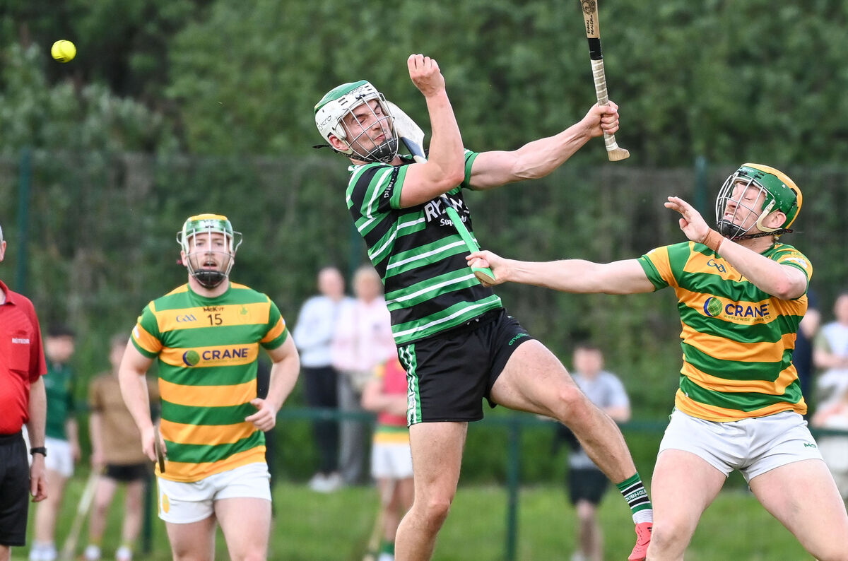 Douglas' Shane Kingston battles with Blackrock's Alan O'Callaghan. Picture: David Keane. Douglas' Shane Kingston battles with Blackrock's Alan O'Callaghan. Picture: David Keane.