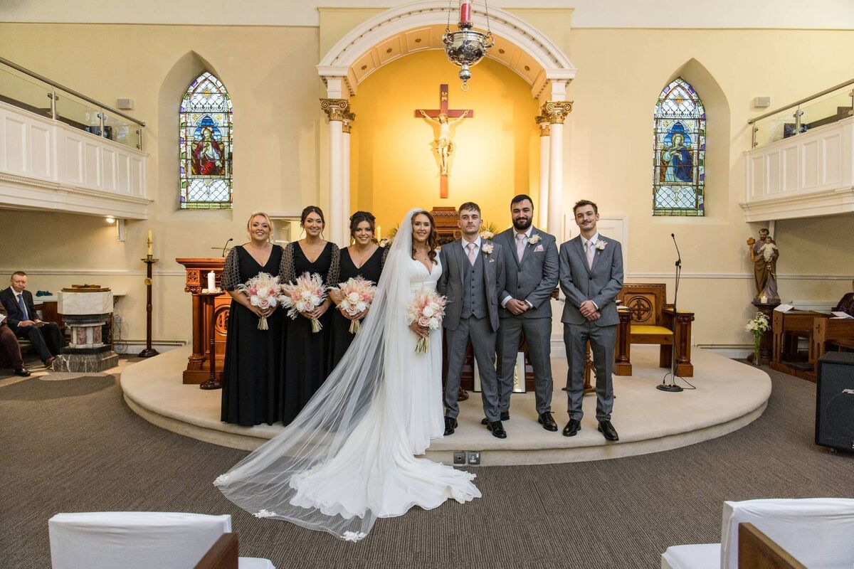 The couple got engaged in 2022 and were married last November. The couple got engaged in 2022 and were married last November.